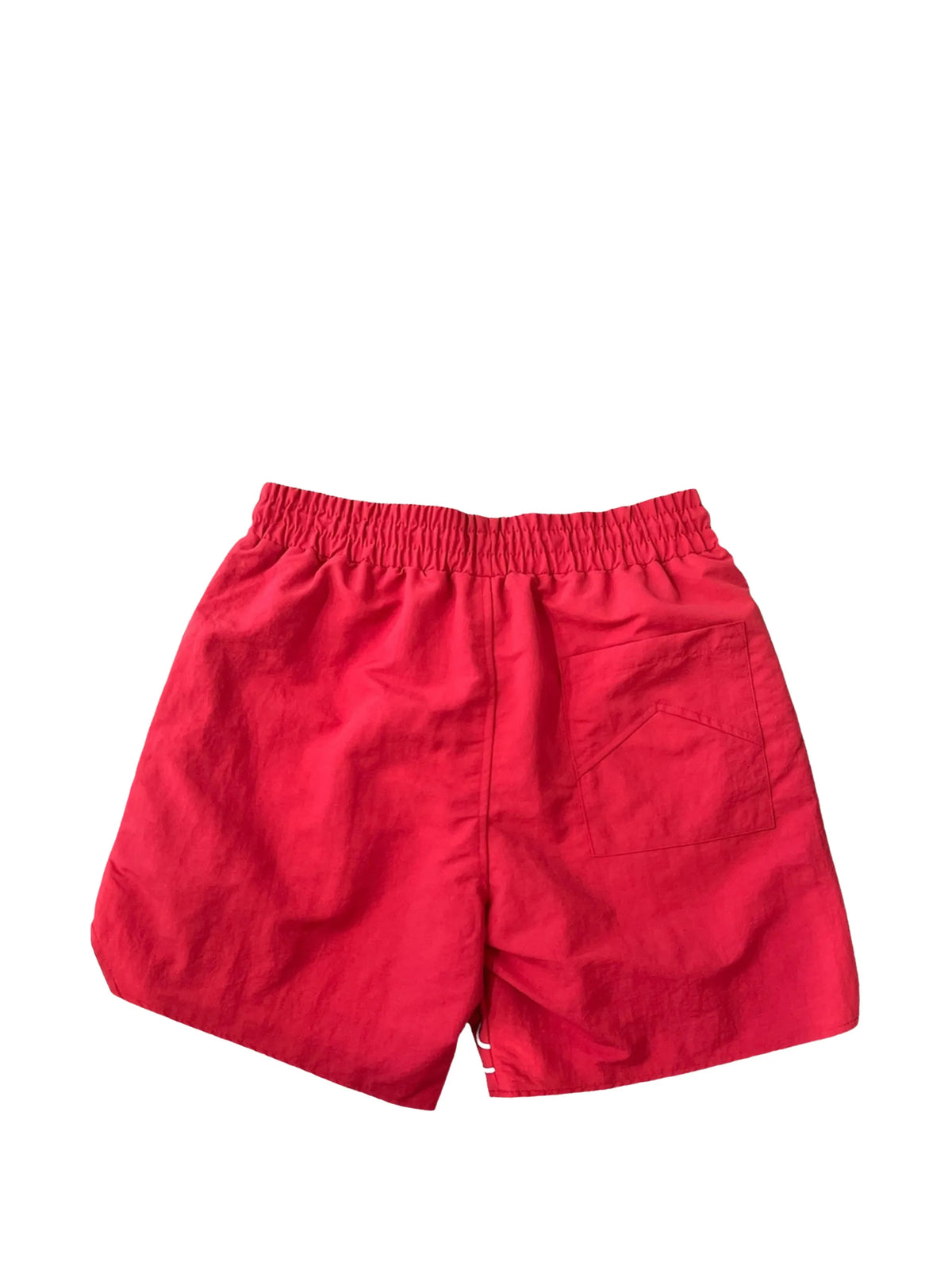 logo-print track shorts