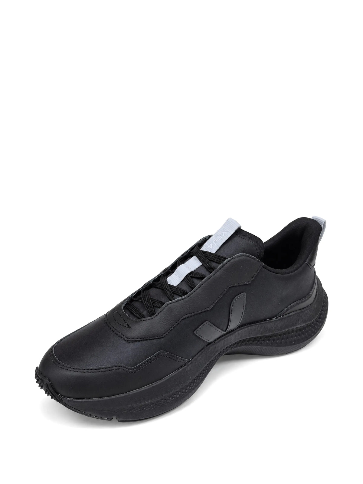 x CFCL logo-patch leather sneakers