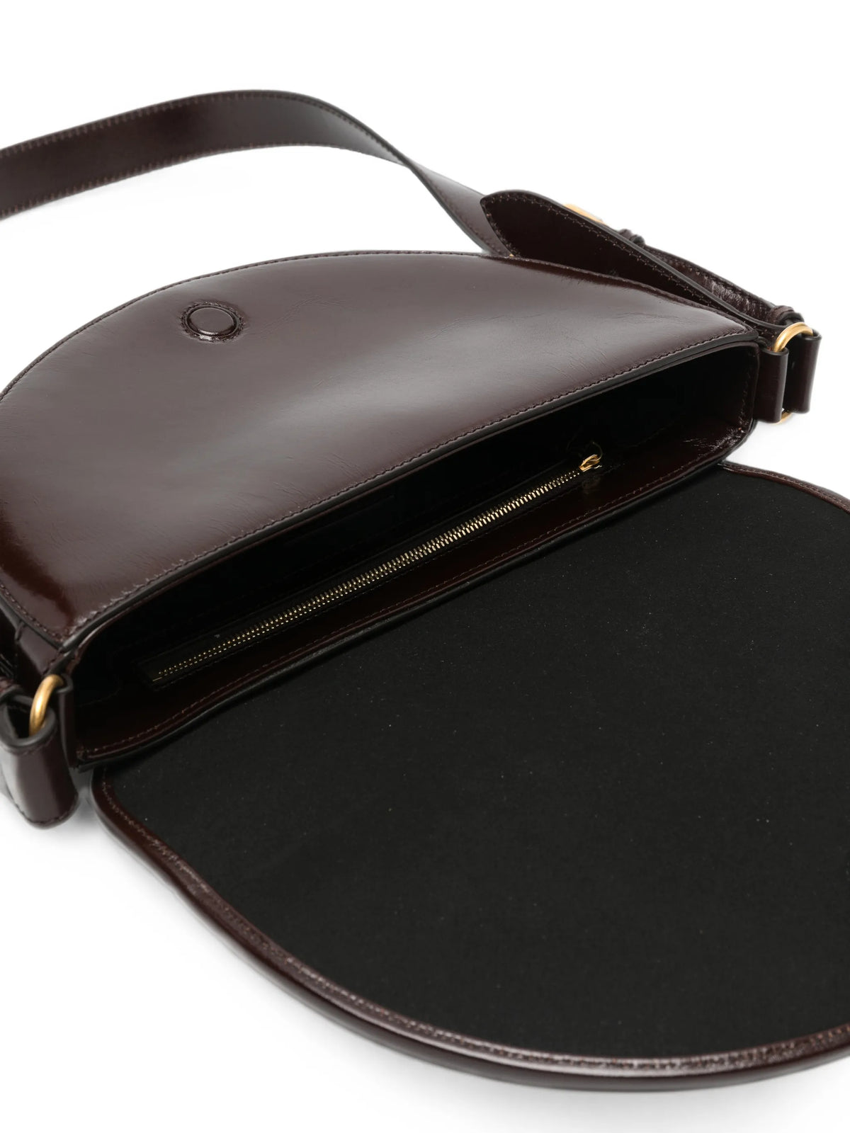 Arc embellished shoulder bag