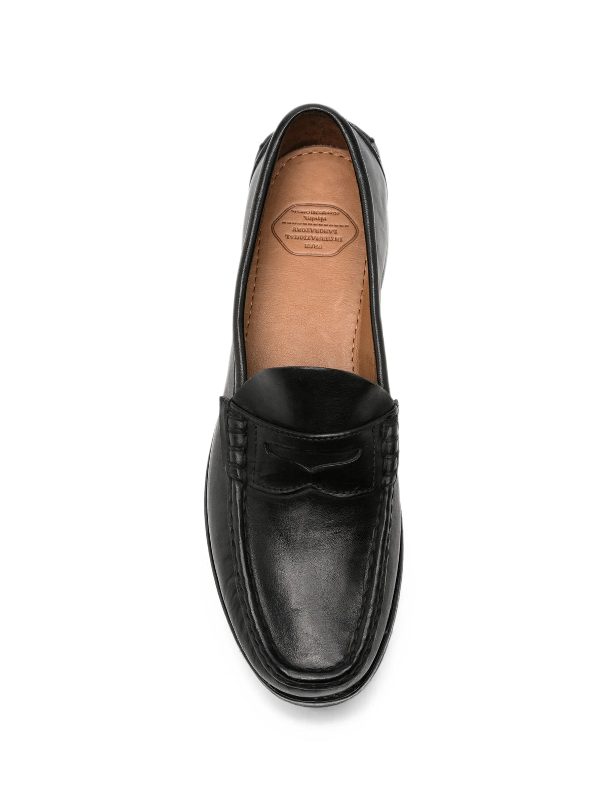 Fabro-Folk leather loafers