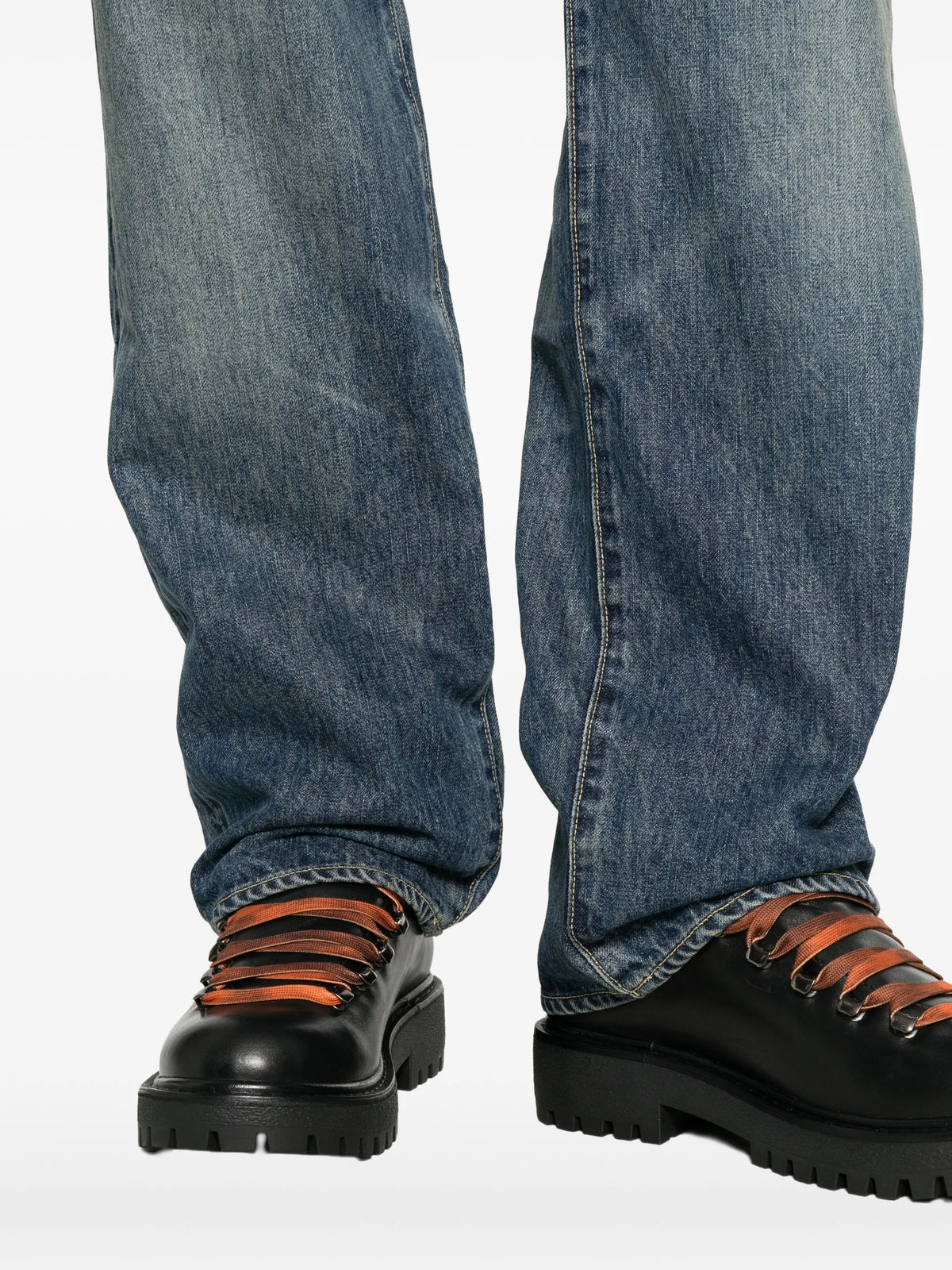 Social Sculpture 01 wide-leg jeans