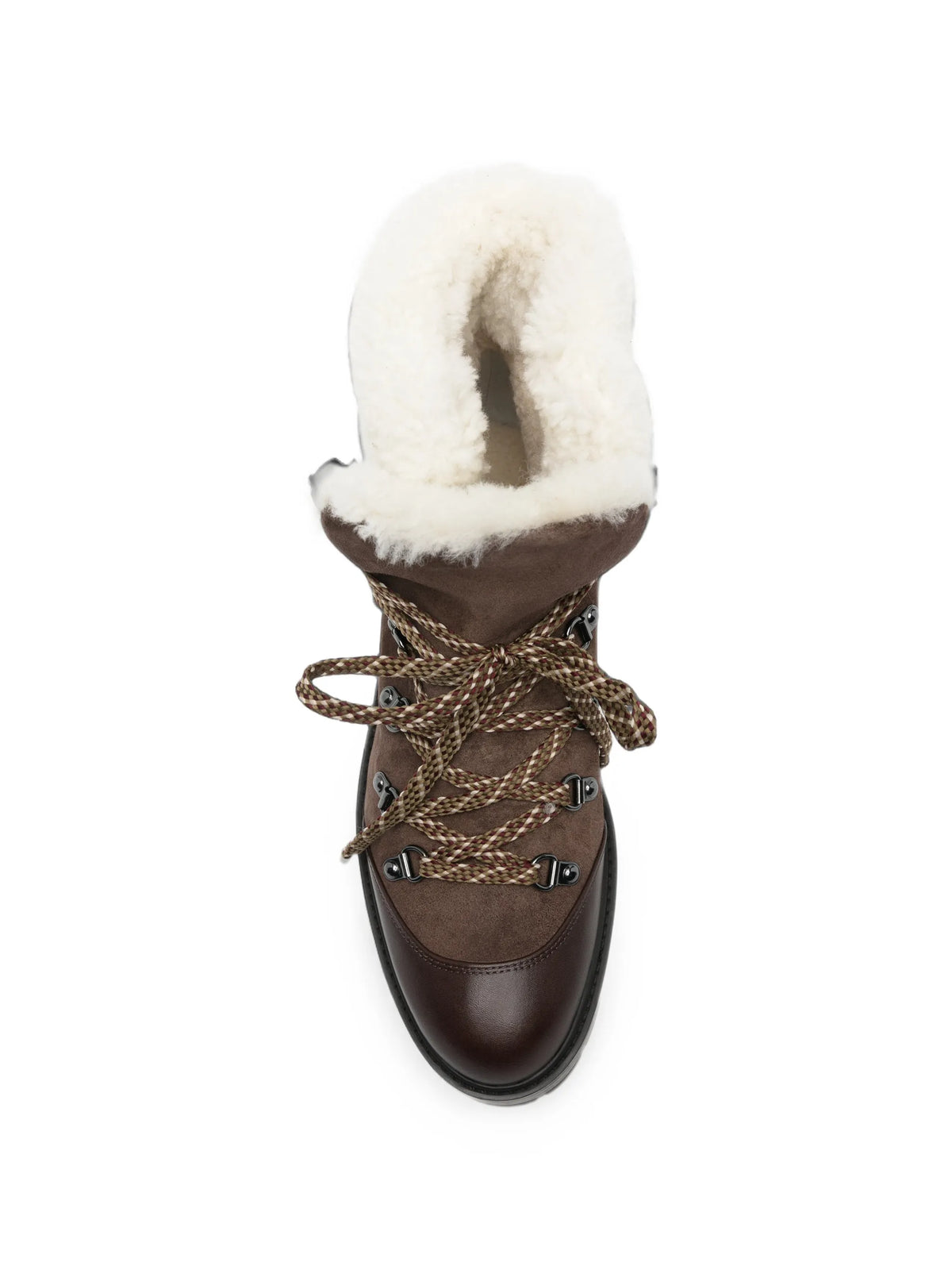 Val d'Isere shearling-trim ankle boots