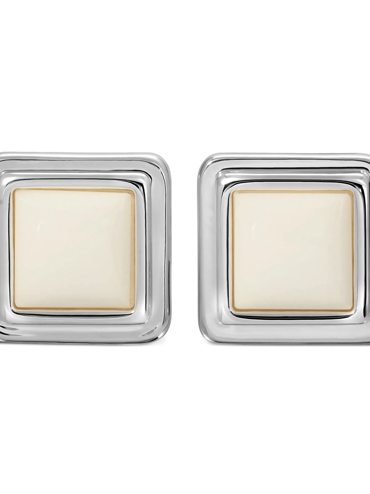 Archer square-frame earrings