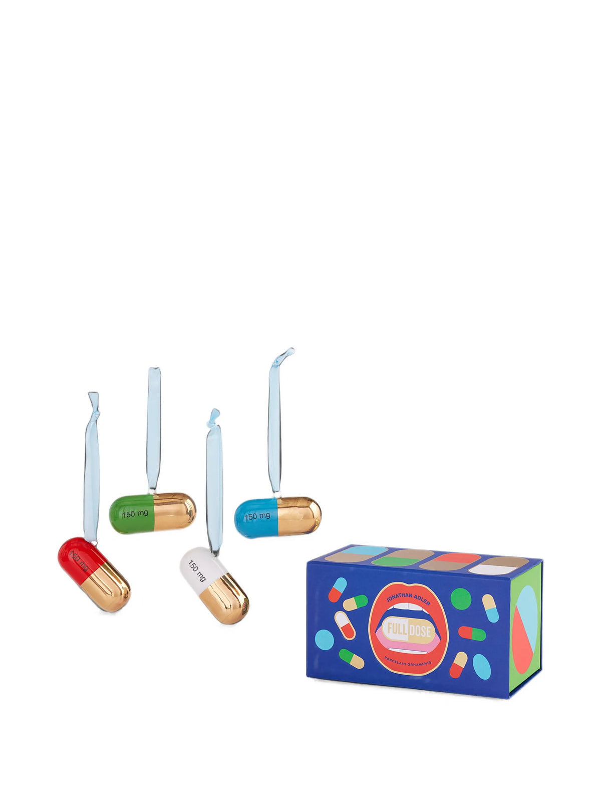 Full Dose ornament set (set of four)