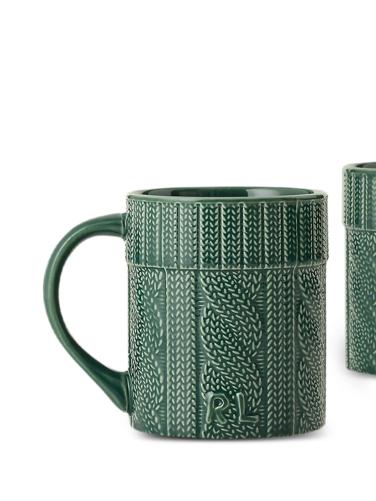 cable-knit mugs (set of two)
