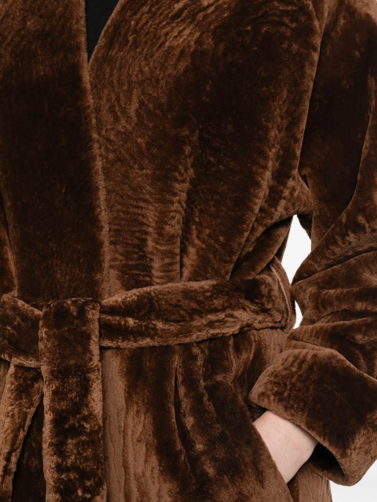 Dilan faux-fur coat