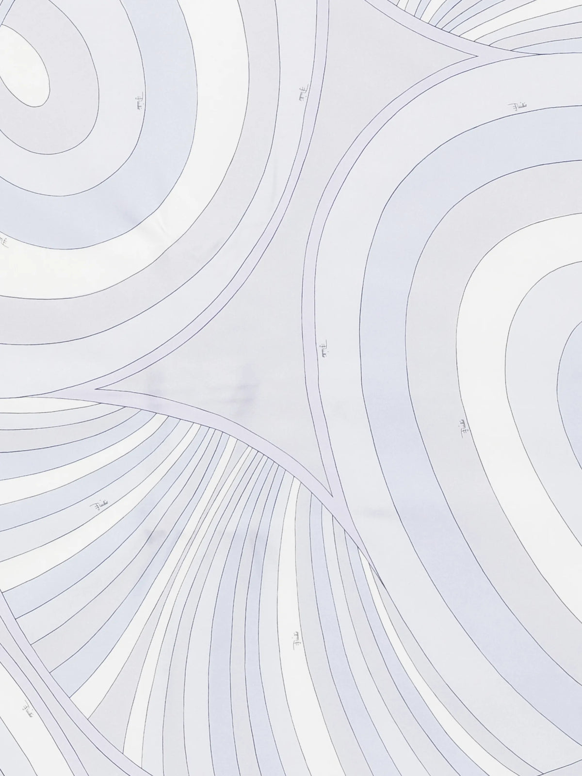 Iride-print scarf