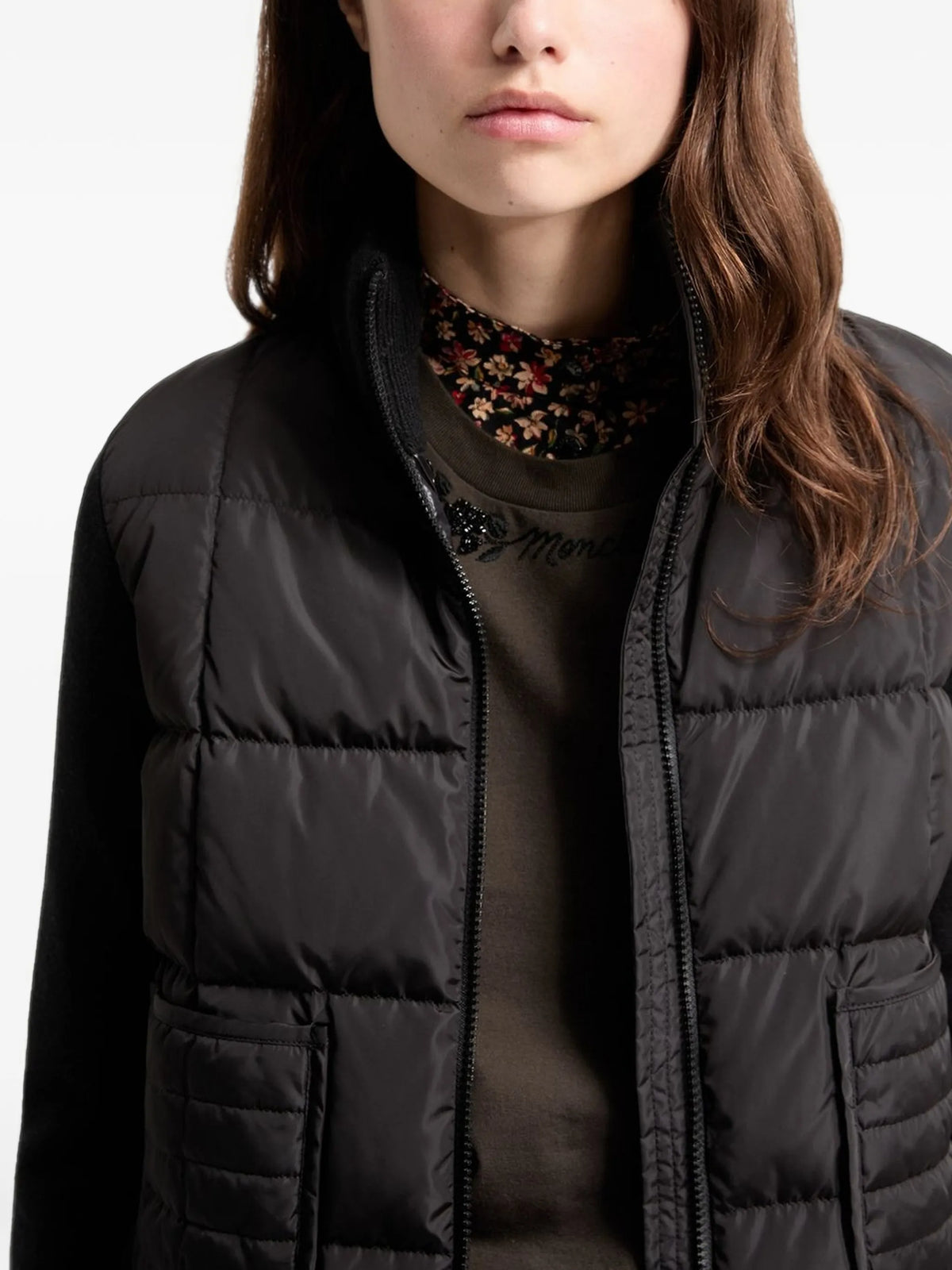 padded cardigan