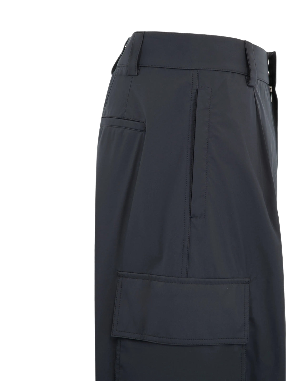 pleated cargo pants