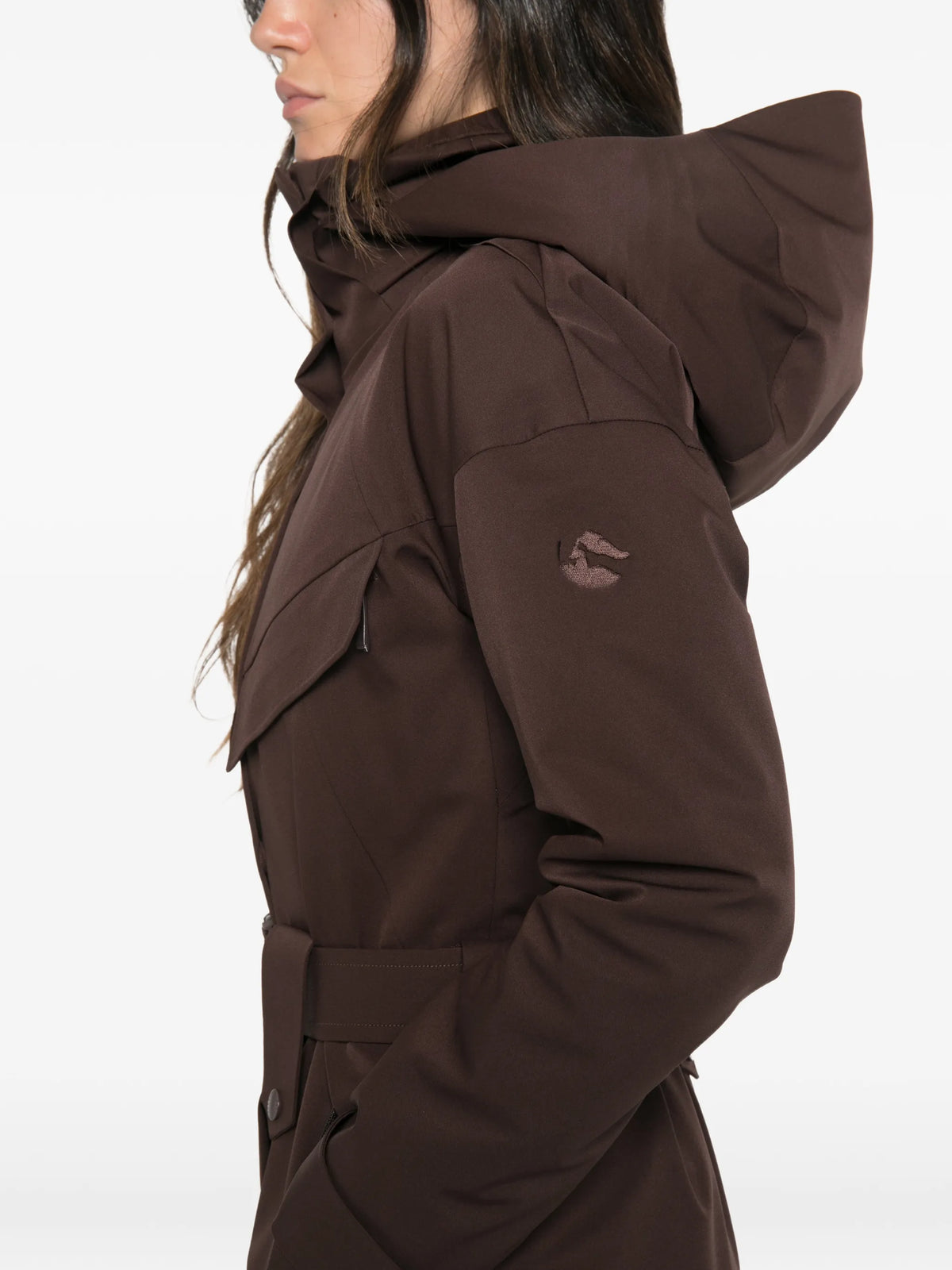 Apex belted ski suit