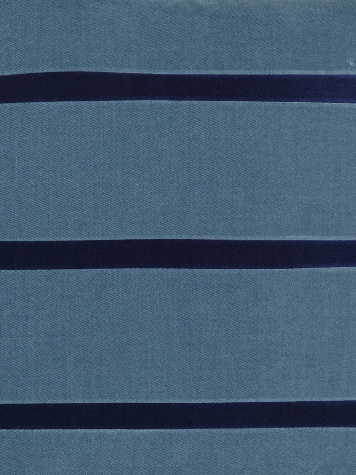 Gemma striped velvet cushion