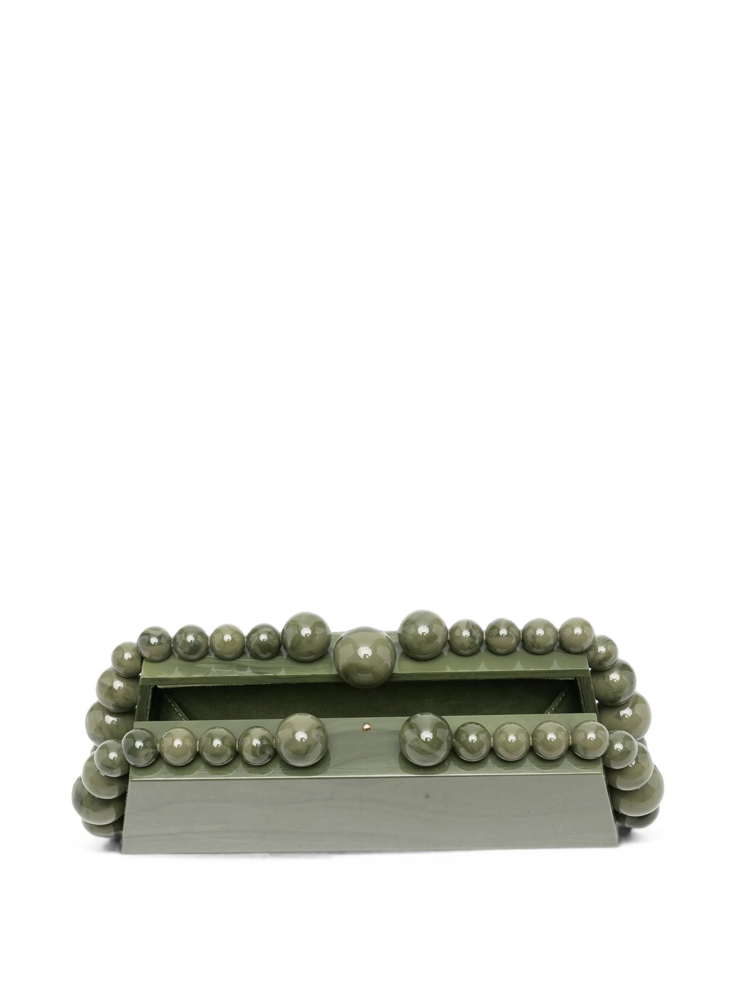 Eos Lungo marbled clutch bag