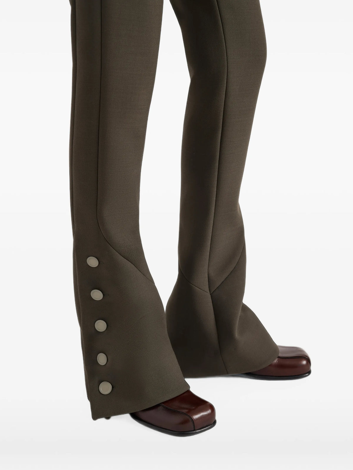 Althea pants in bi-stretch double wool