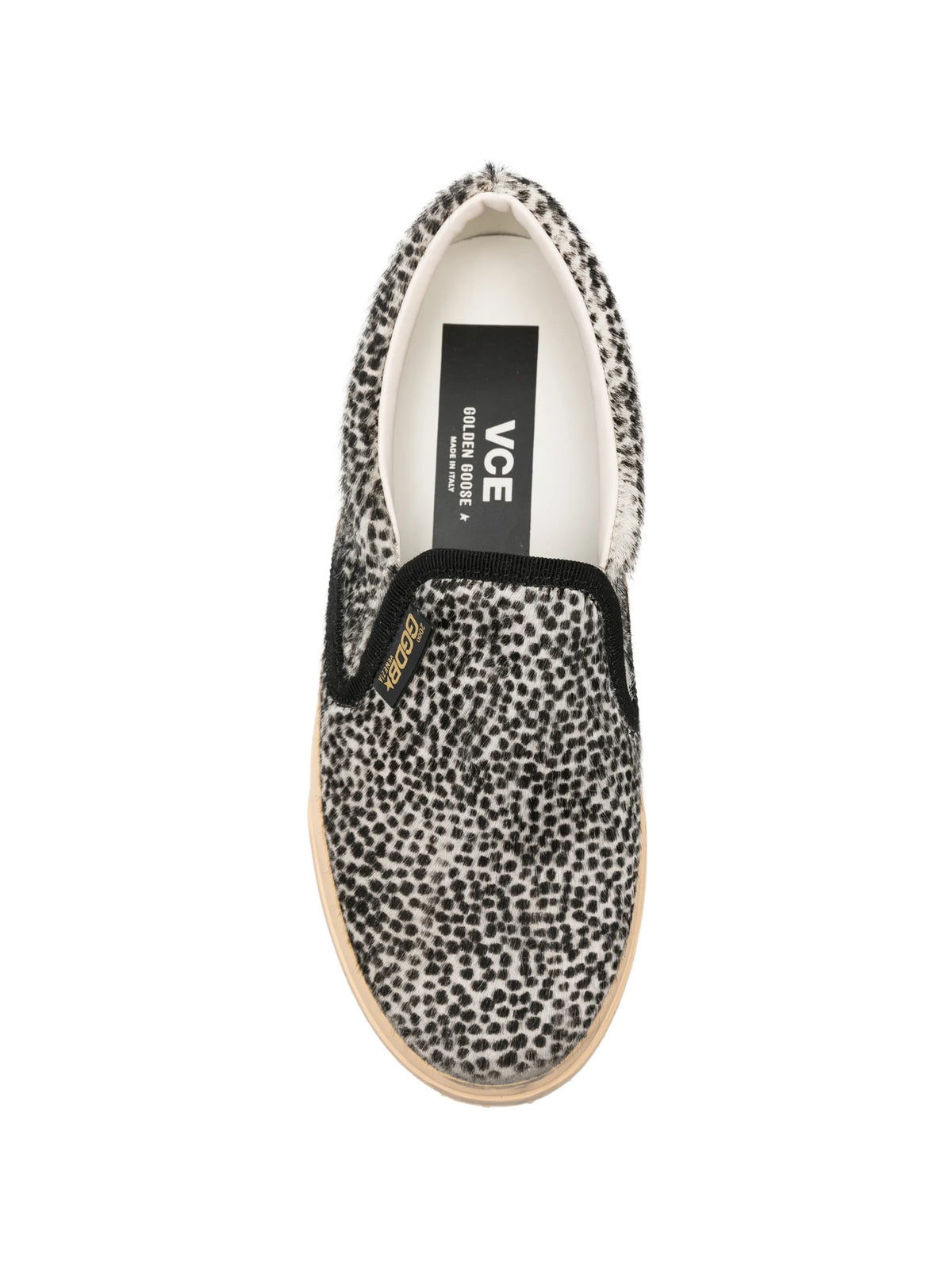 VCE animal-print slip-on sneakers