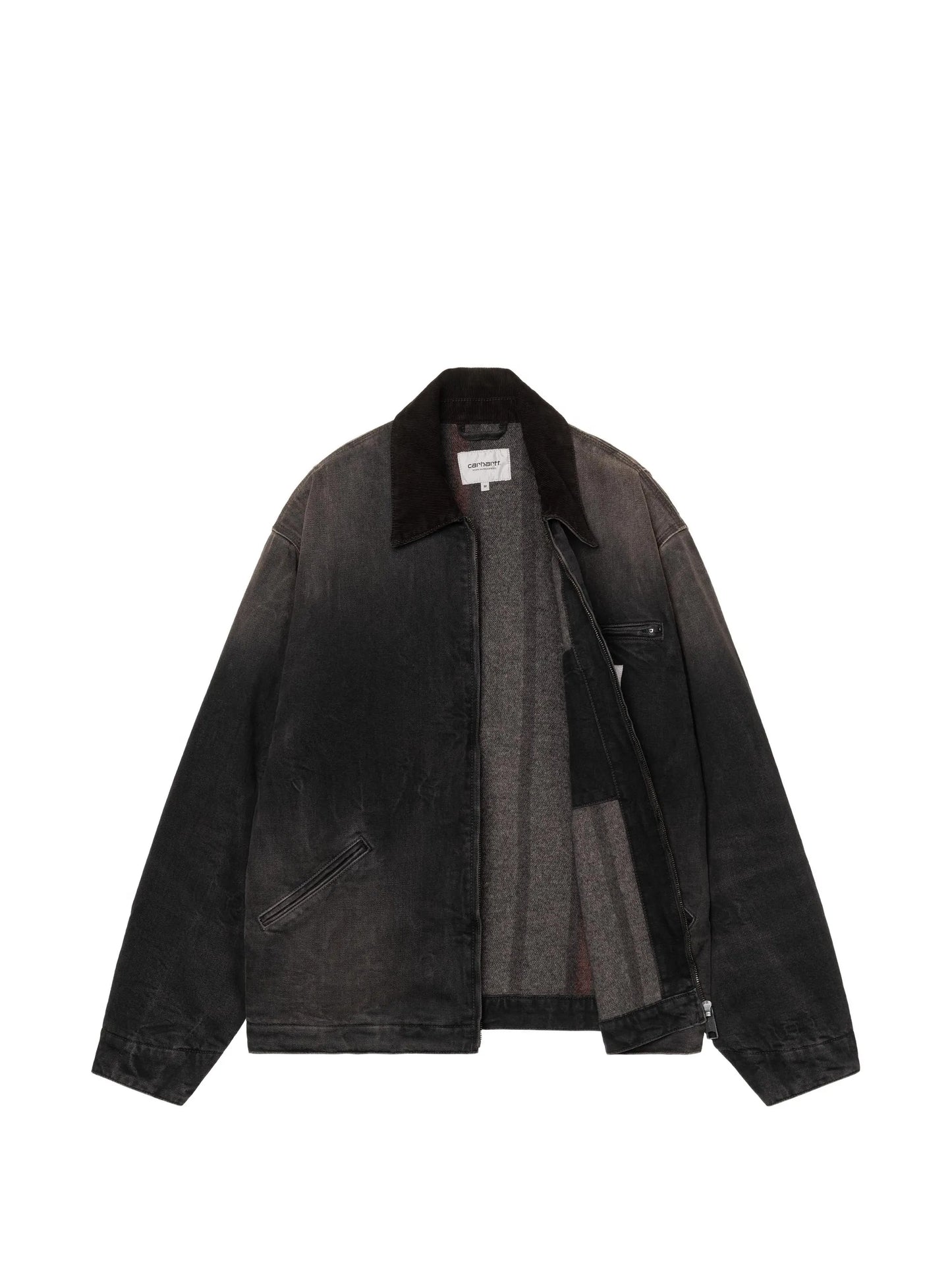 OG Detroit corduroy-collar faded jacket