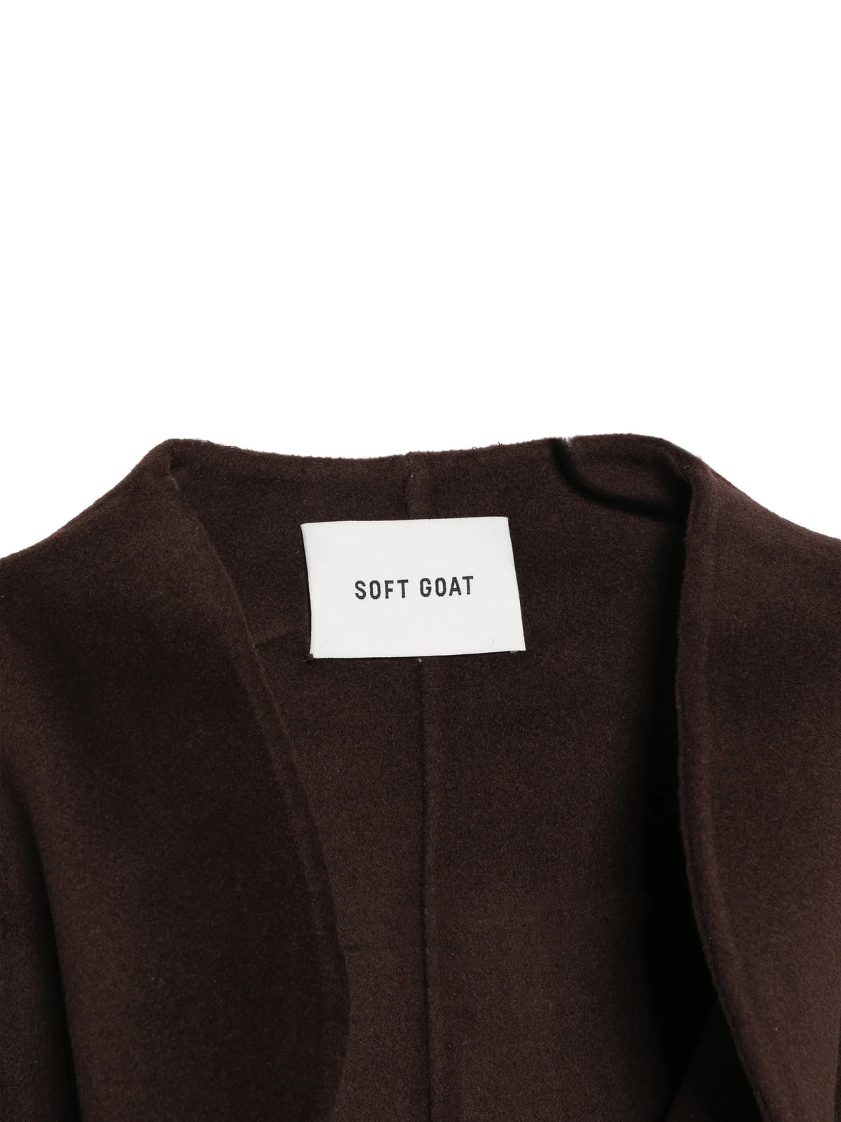concealed-fastening boxy jacket