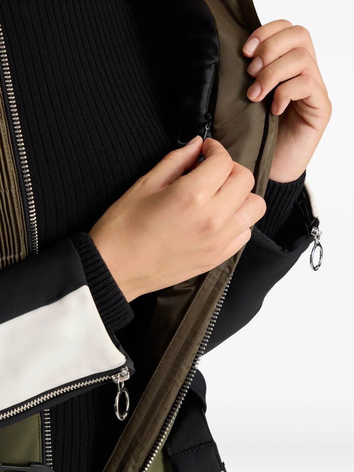Jorket belted ski all-in-one