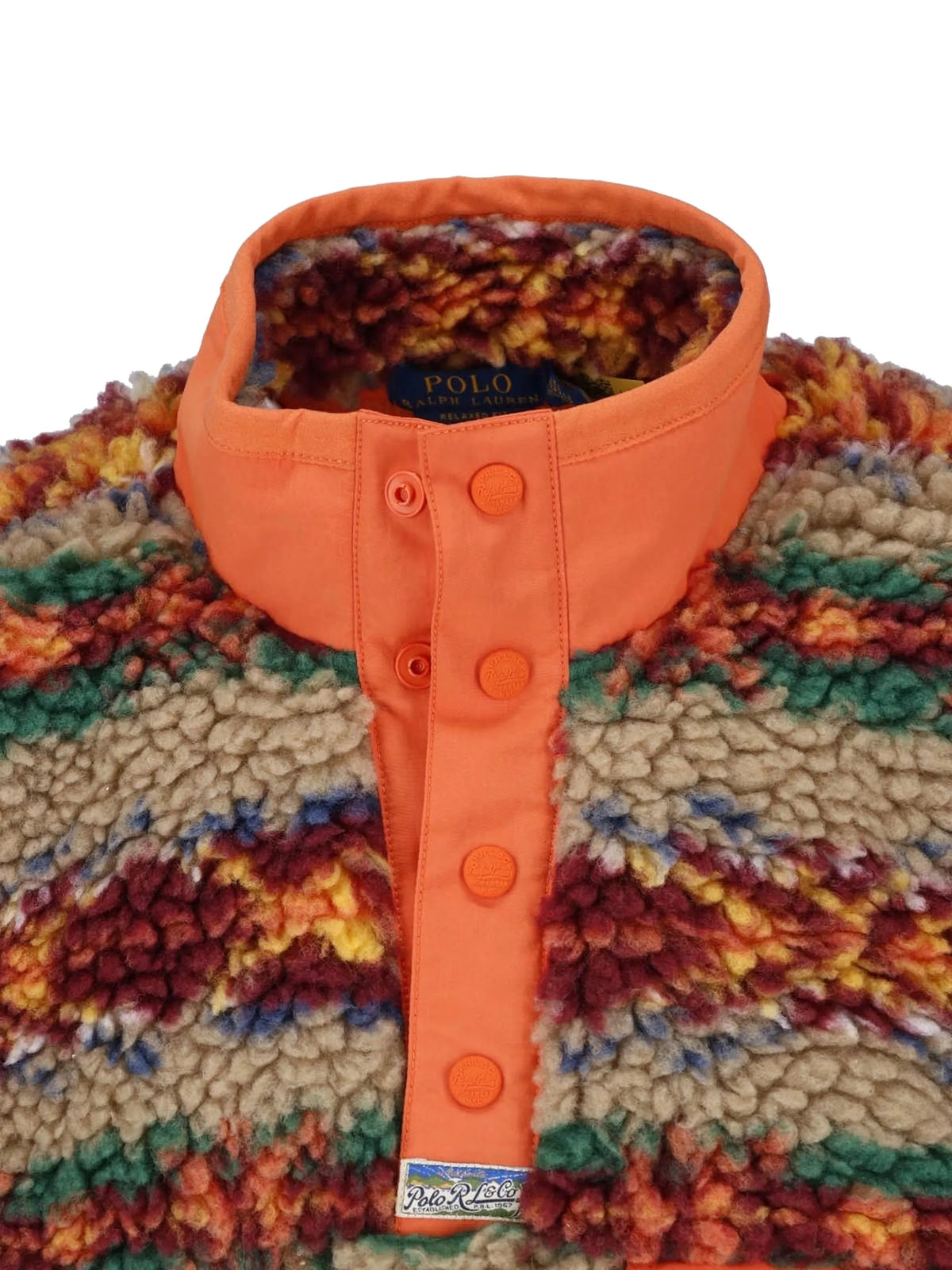 Relaxed Fit pile-fleece pullover