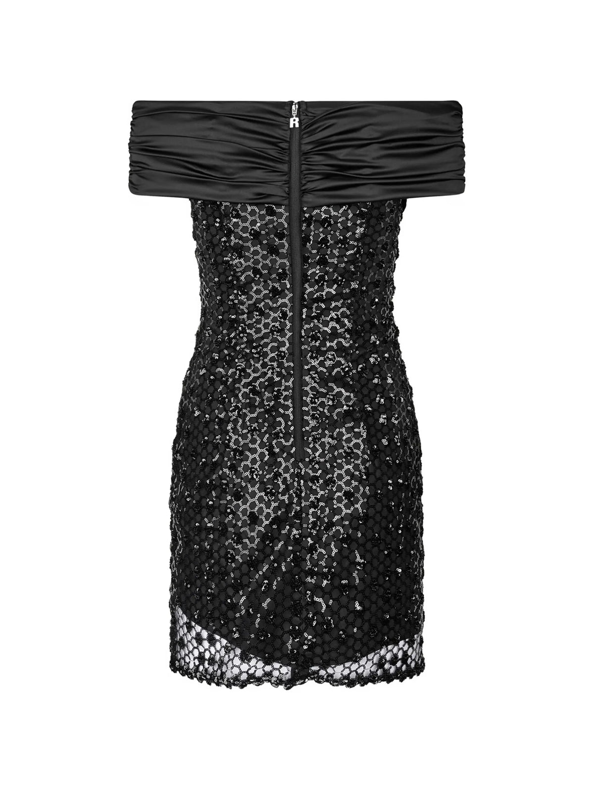 sequin-embellished mini dress