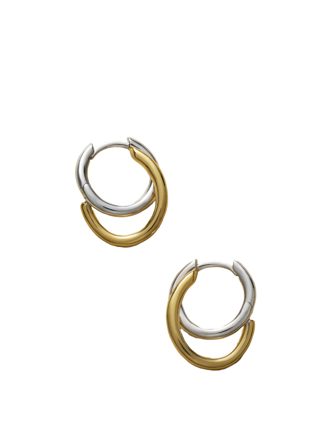 Spiralis hoop earrings