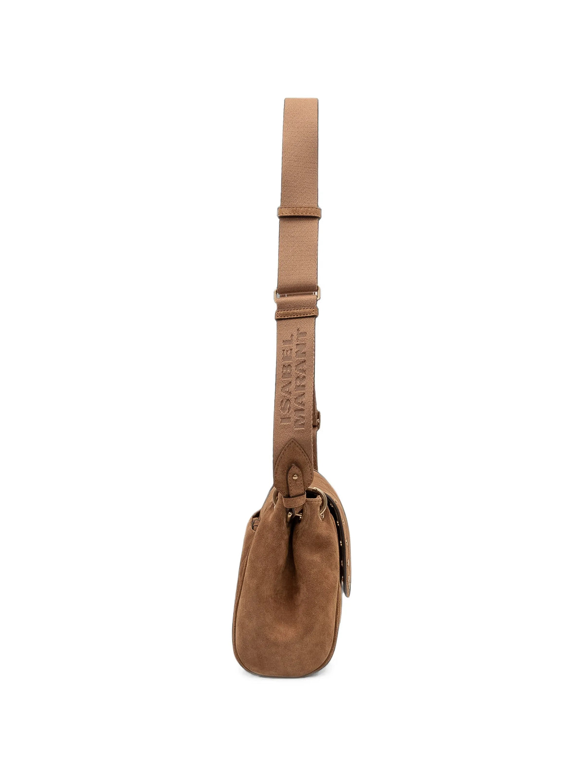 medium Chany stud-embellished suede shoulder bag