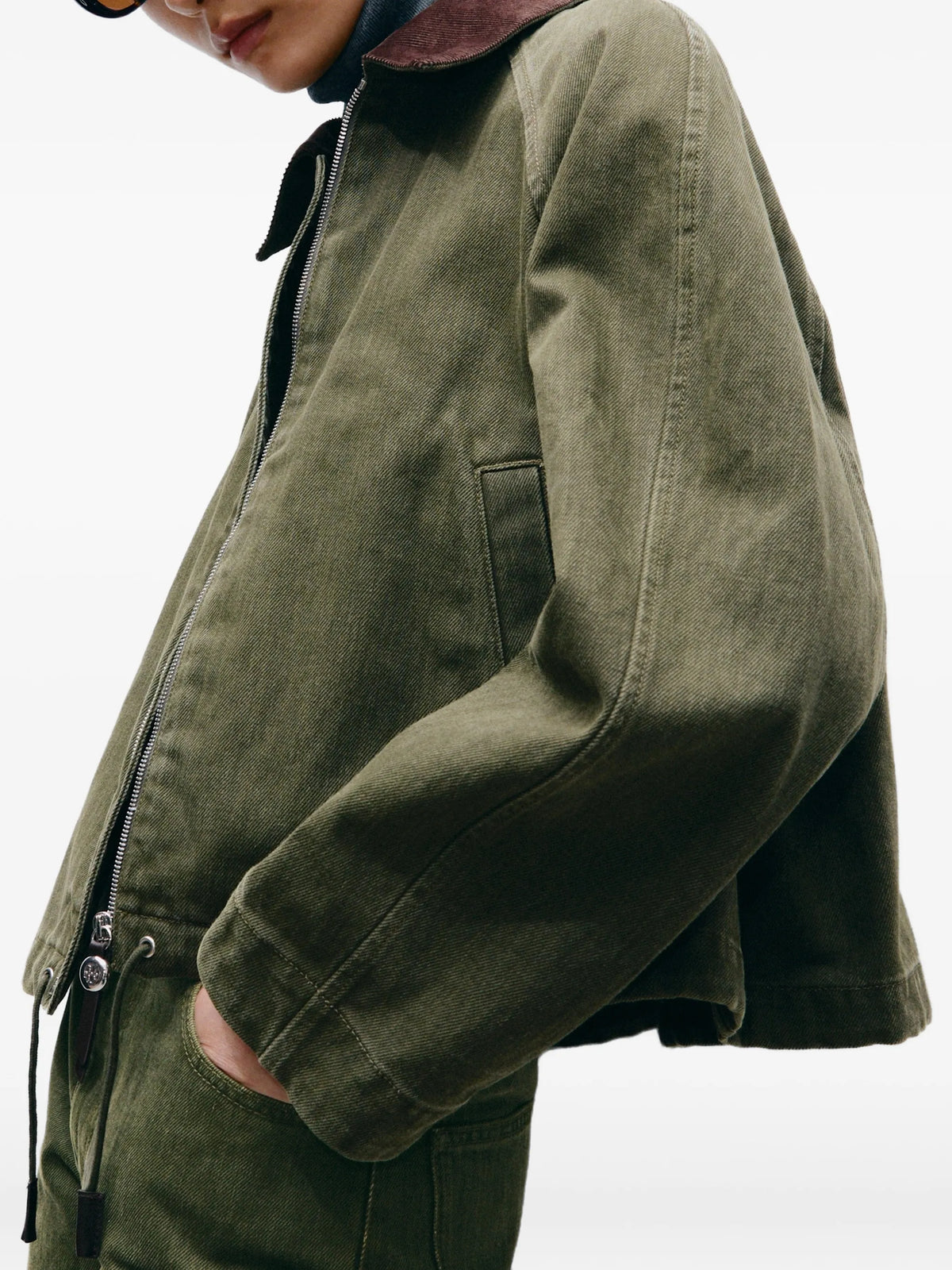 denim bomber jacket