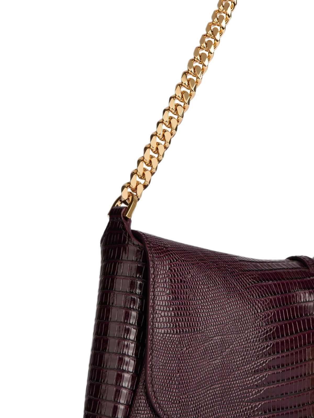 embossed-leather Metropolis bag