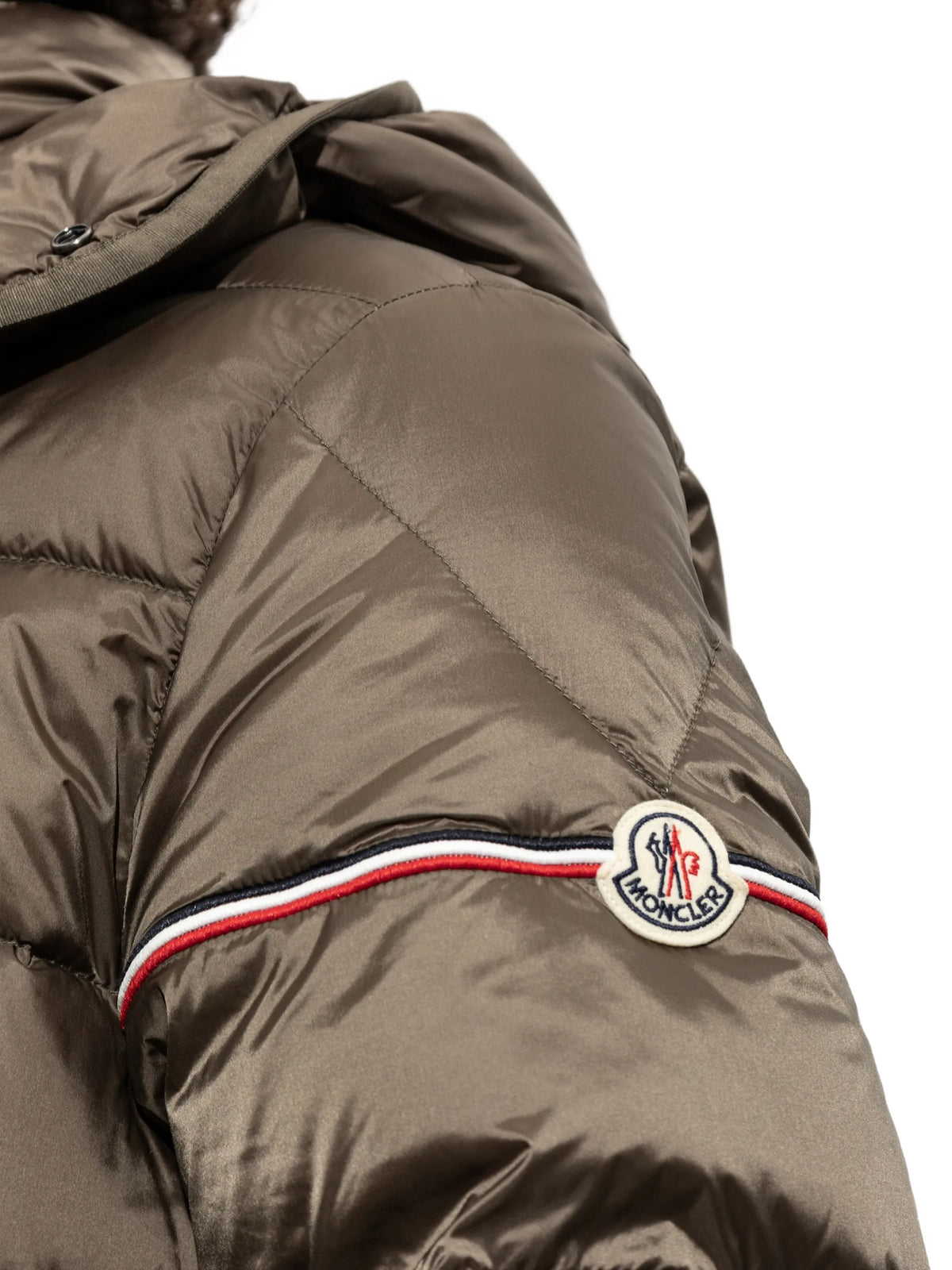 Ravenlock hooded short down jacket
