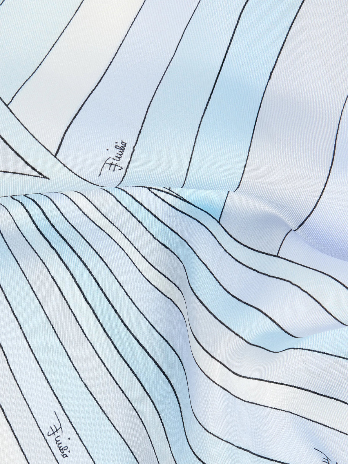 Iride-print silk bandana