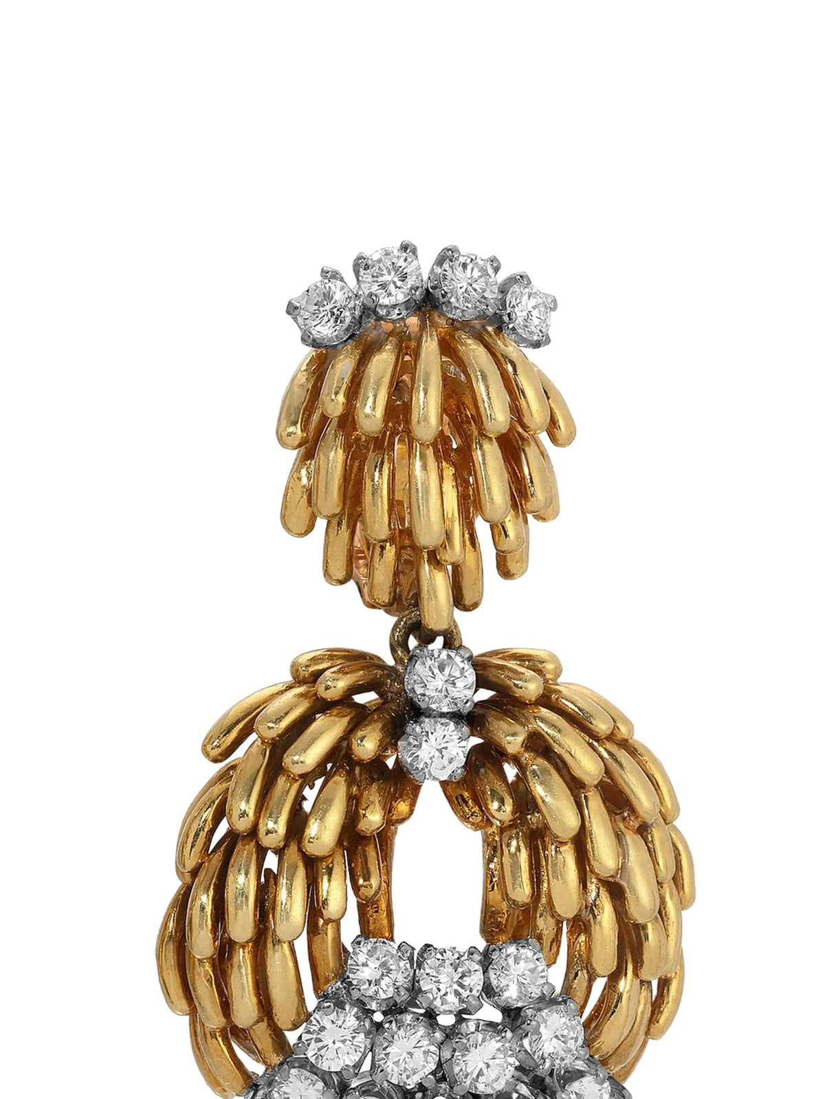 Banana drop earrings