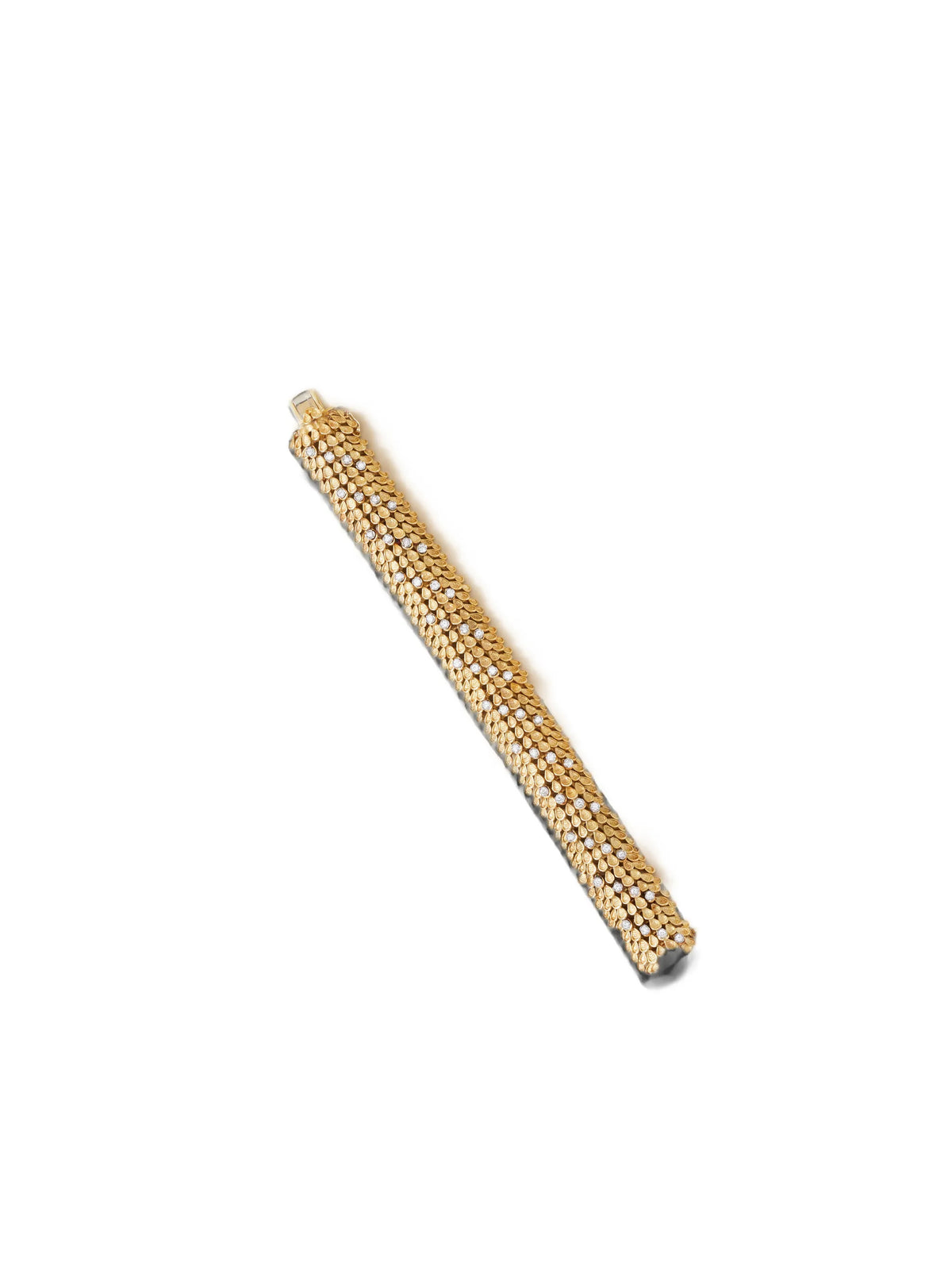 diamond textured bracelet