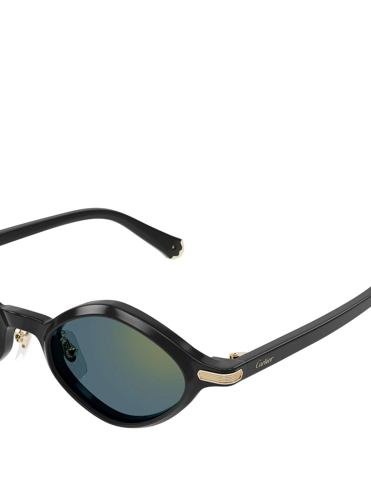 geometric-frame sunglasses