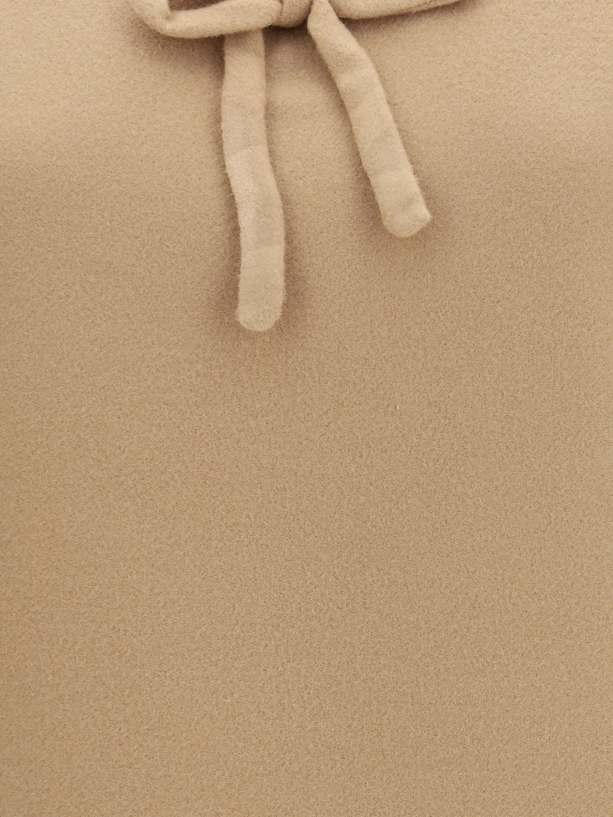 waxed double wool dress