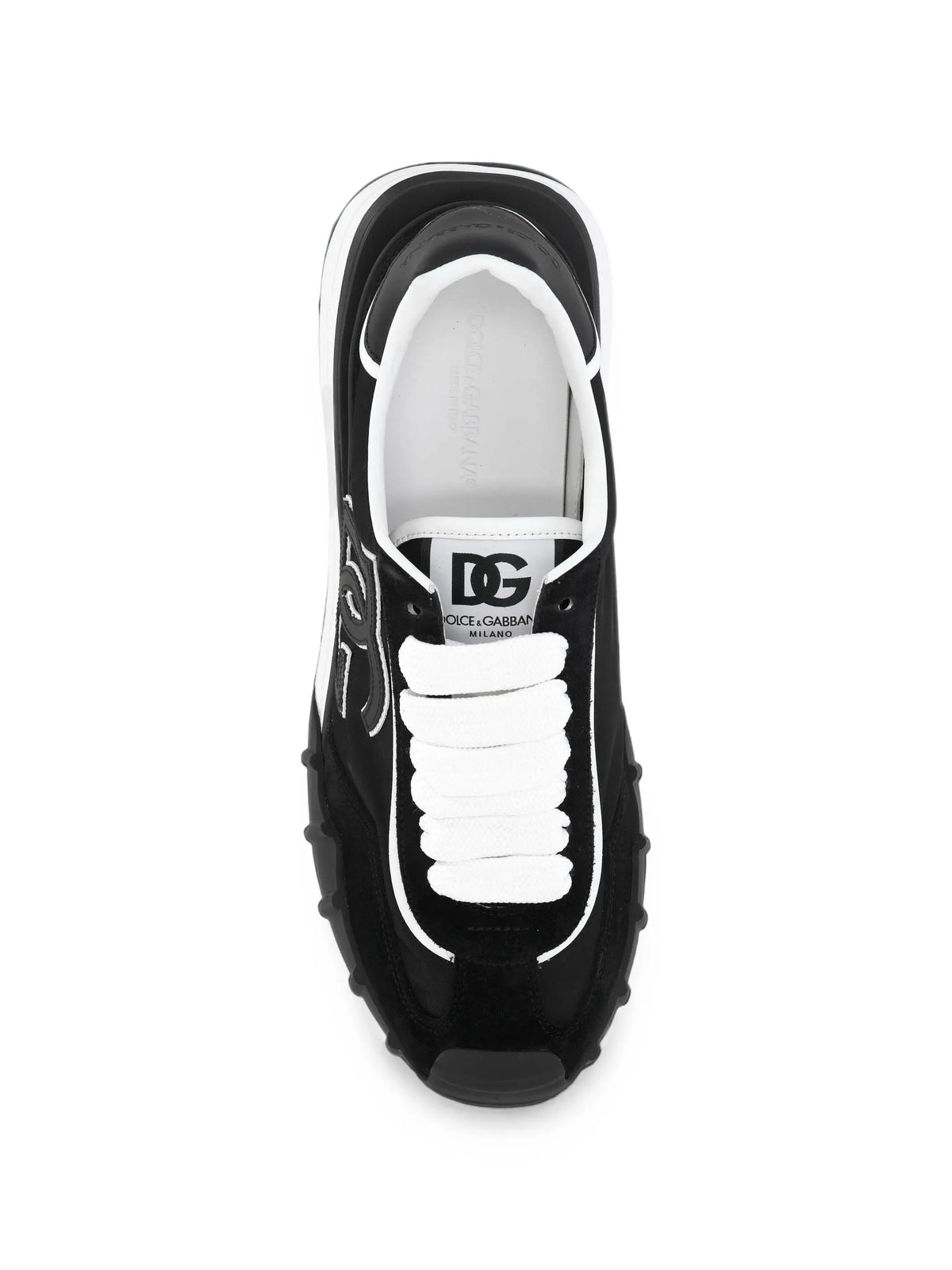 DG logo-patch sneakers