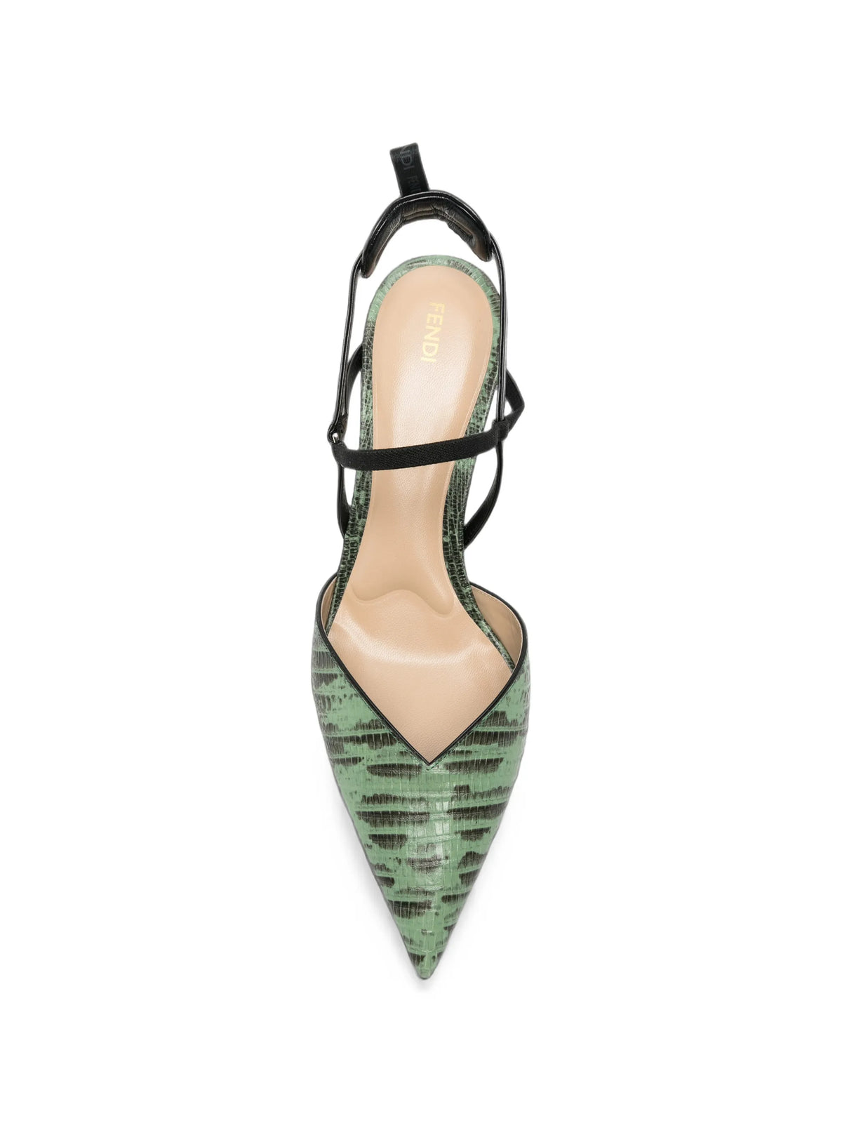 Colibri snake-print pumps