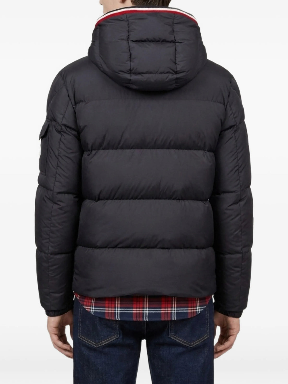 Lacfroid hooded short down jacket