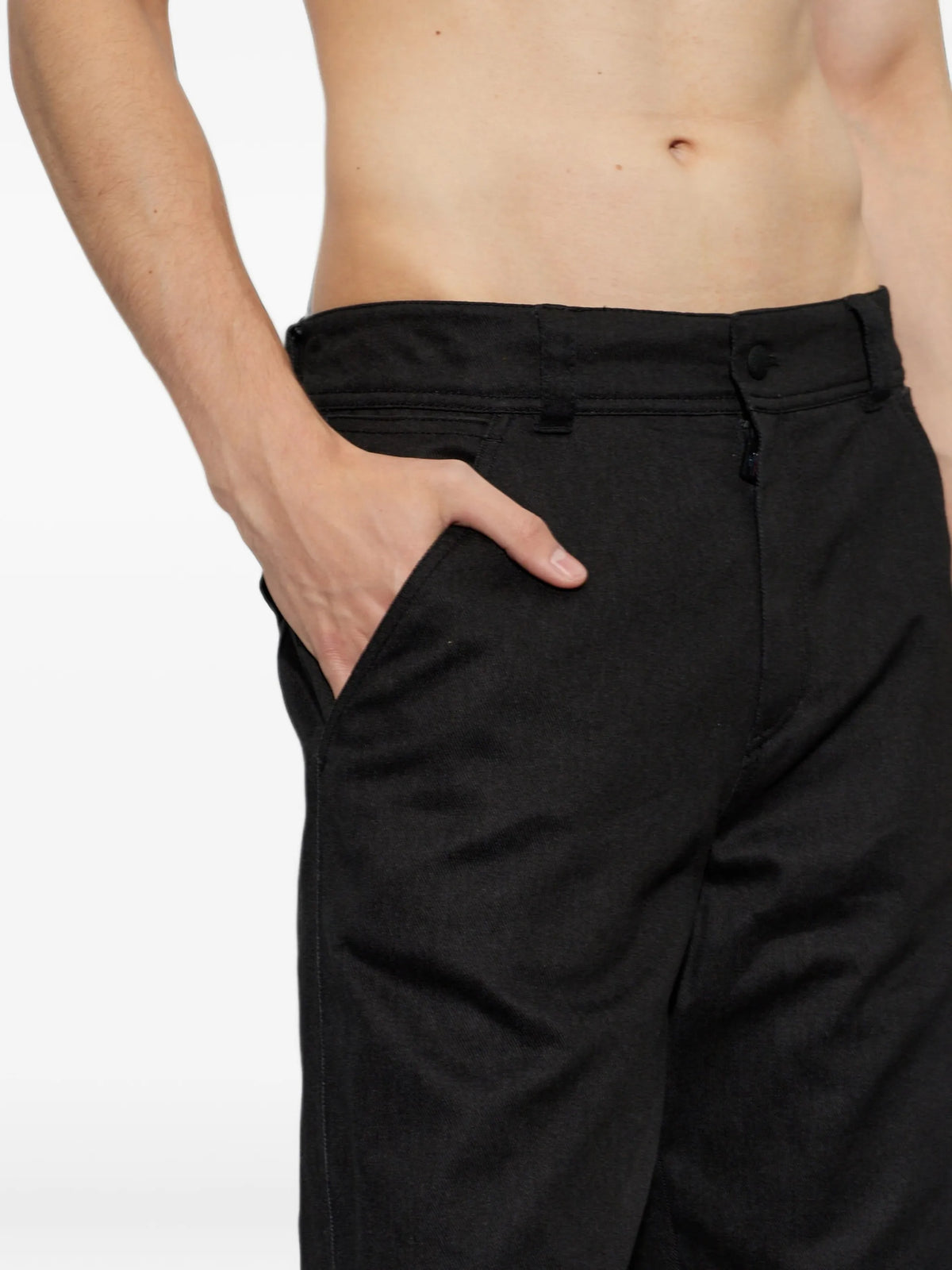 straight leg cotton pants