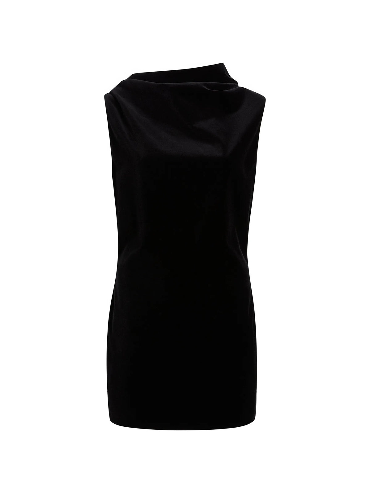 asymmetric mini dress