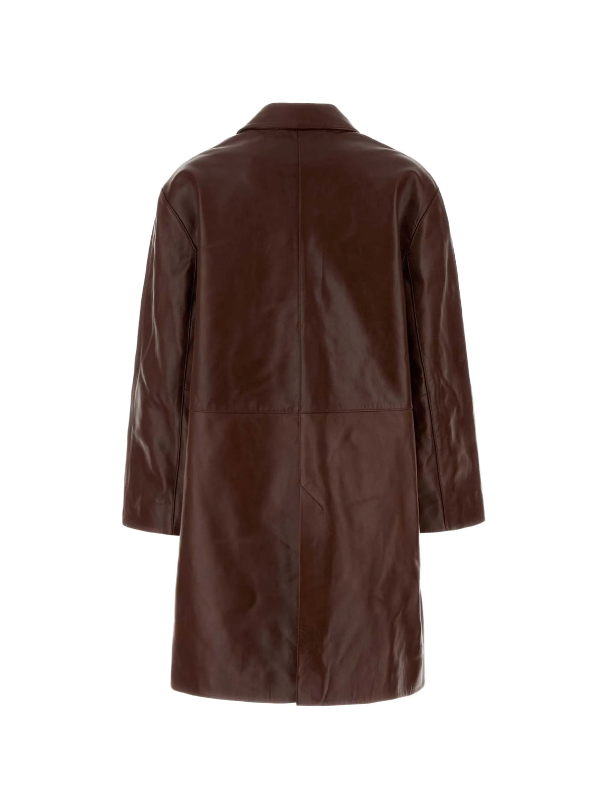 Logan leather coat