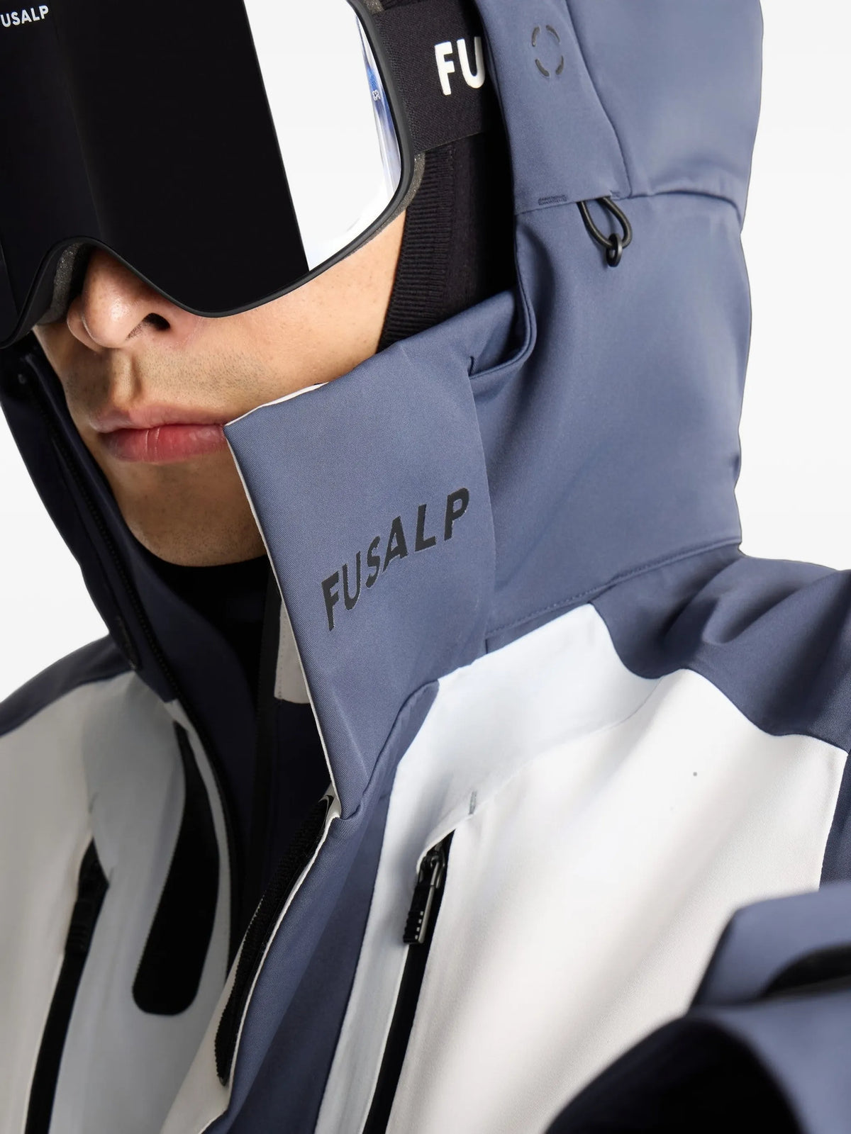 John colour-block ski jacket