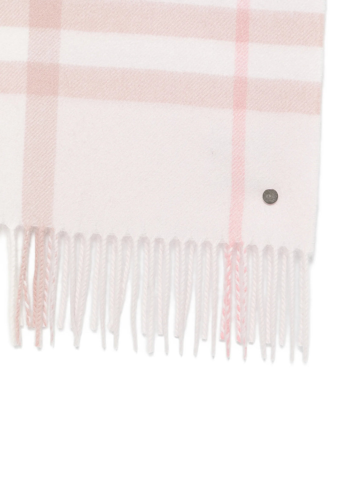 Giant Check cashmere scarf