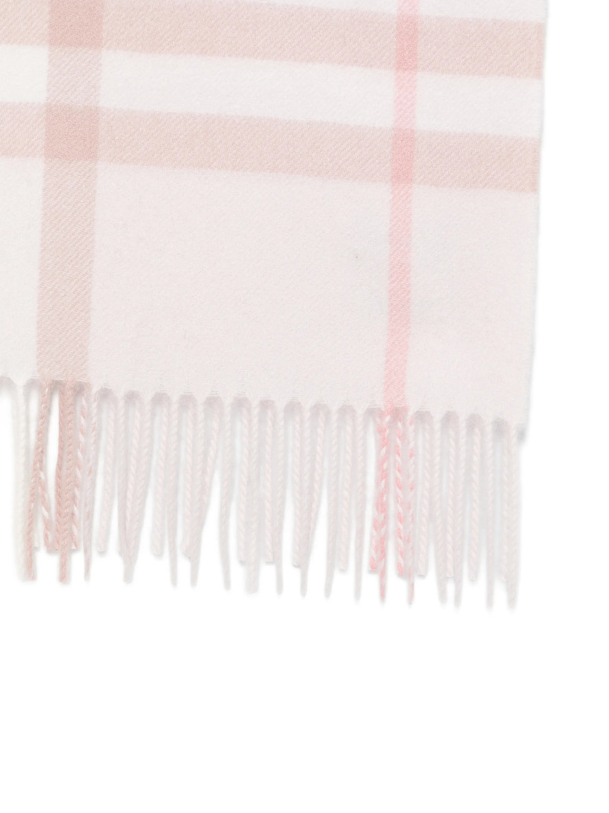 Giant Check cashmere scarf