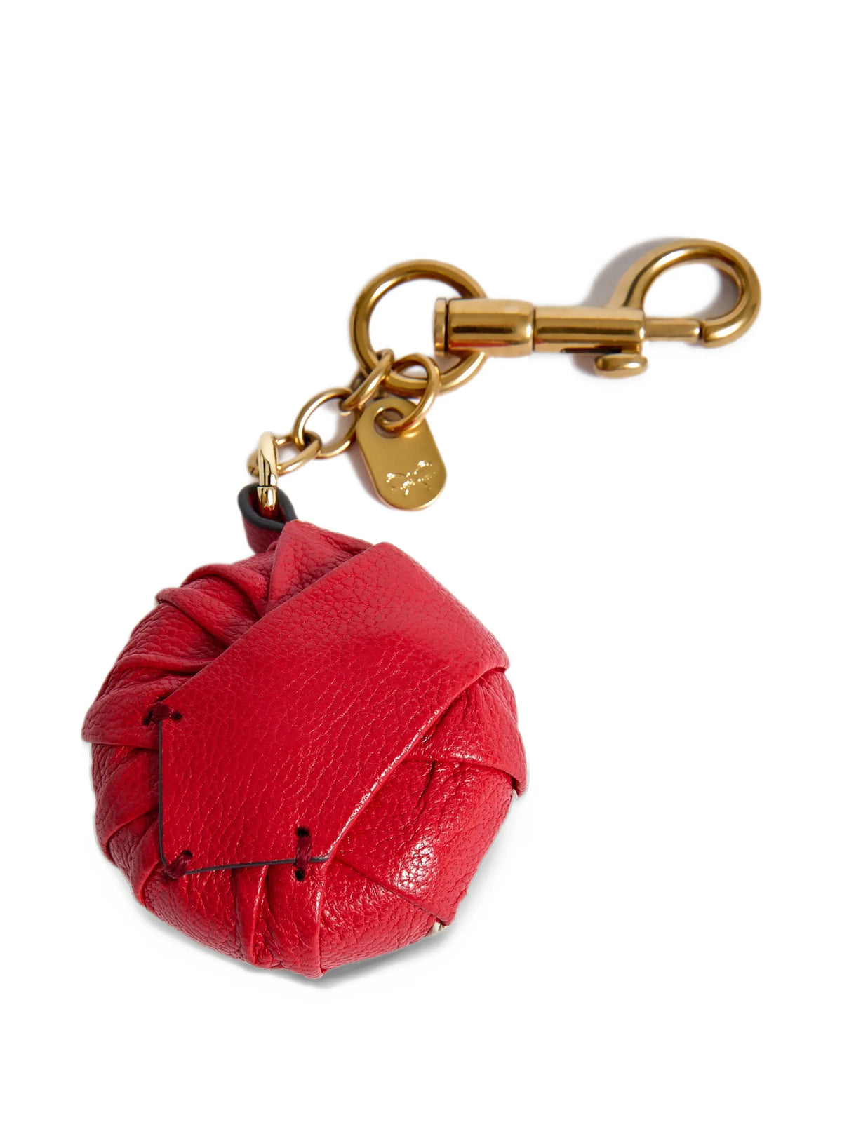 x Babybel leather keychain