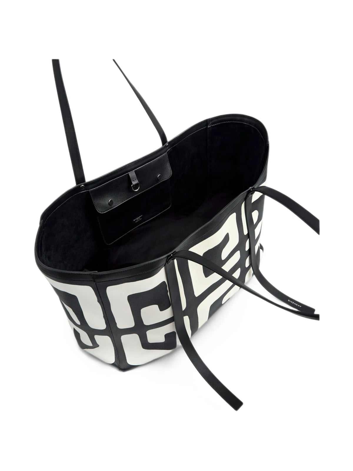 4G tote bag in leather