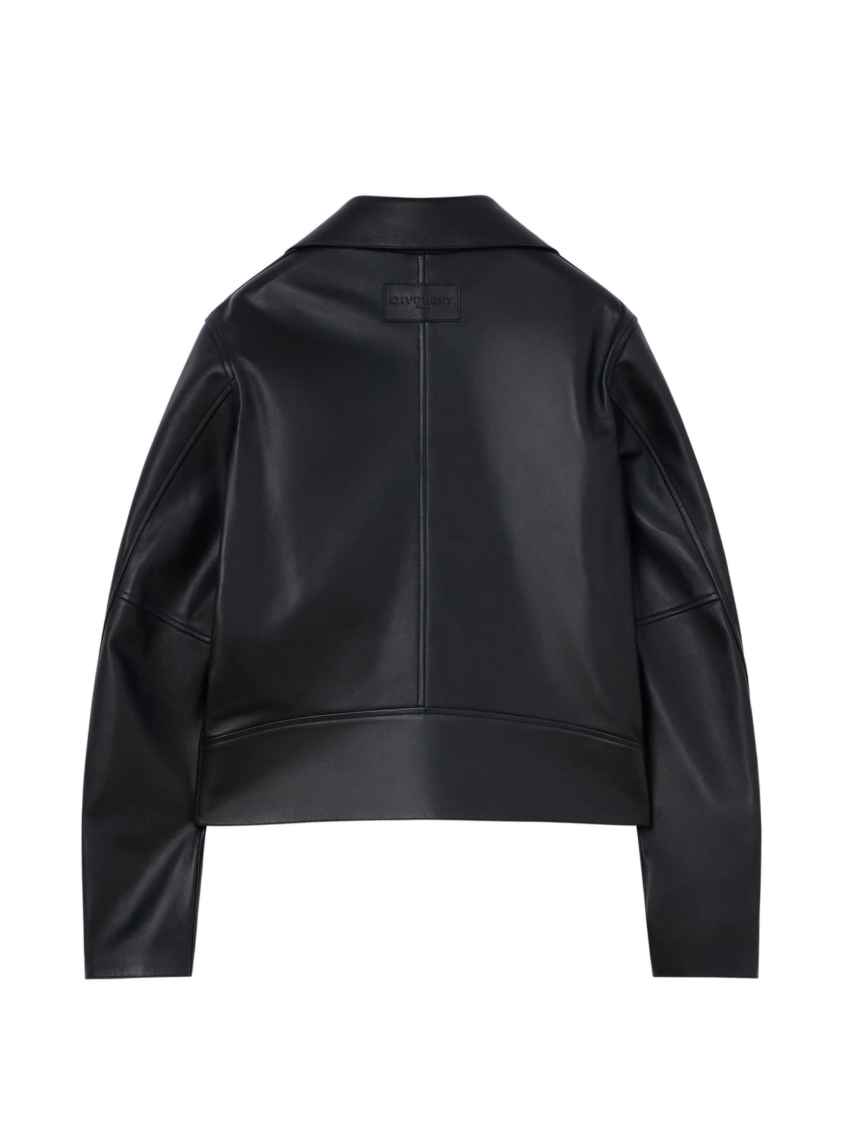Couture Seam zipped blouson in nappa leather
