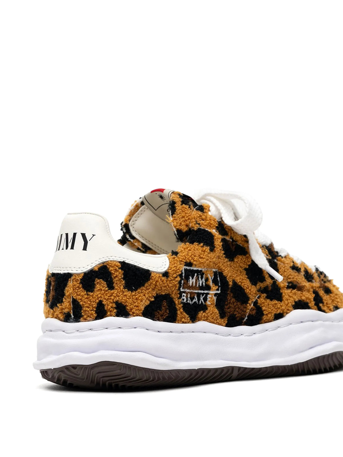 "Blakey" OG sole animal chenille low-top sneakers