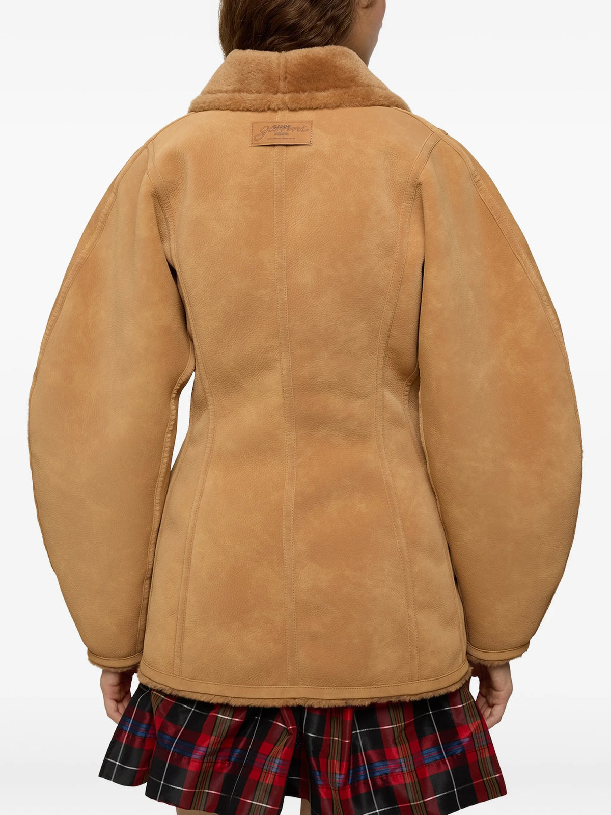 faux-shearling reversible jacket