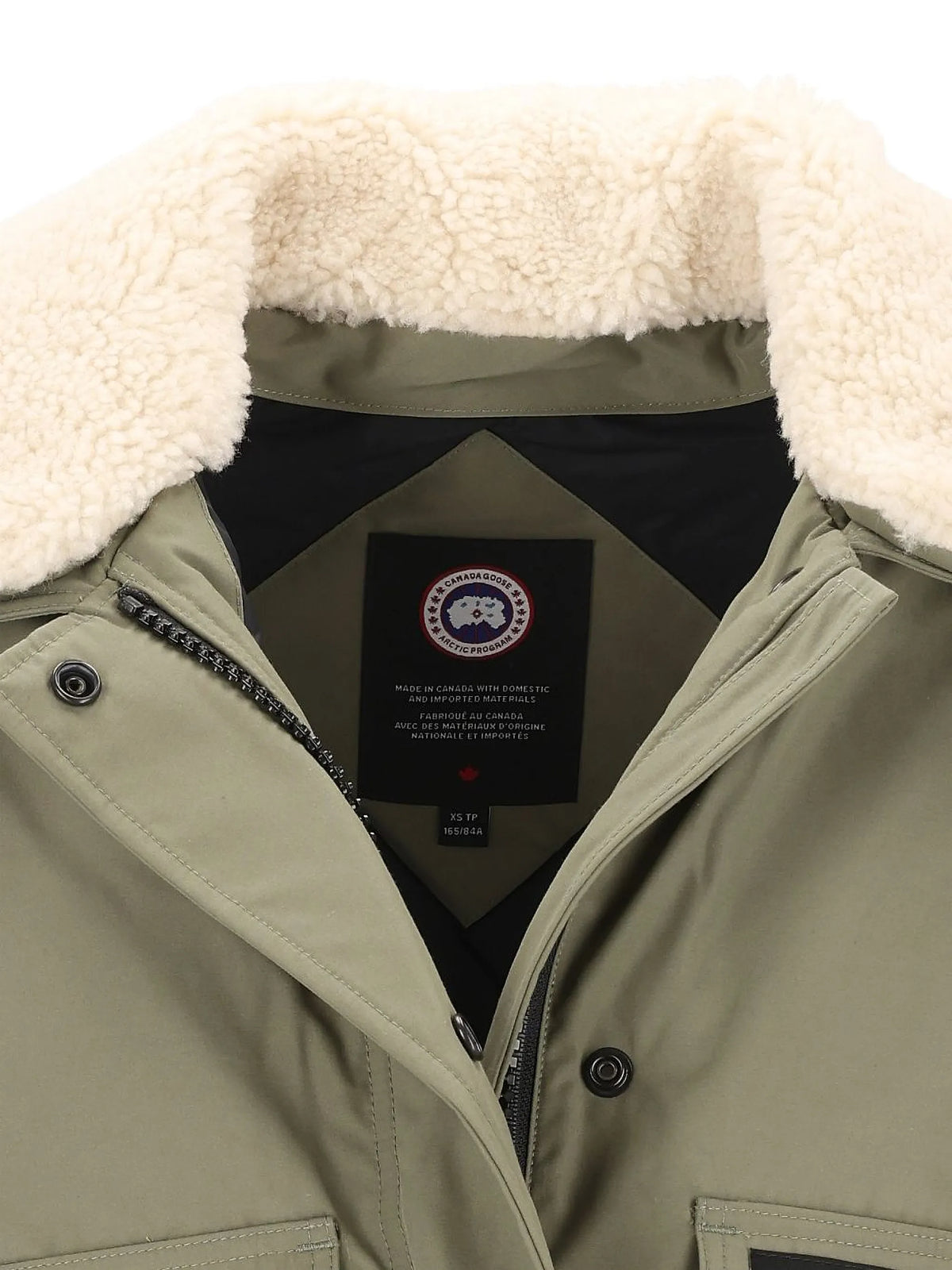 Scout shearling-collar jacket