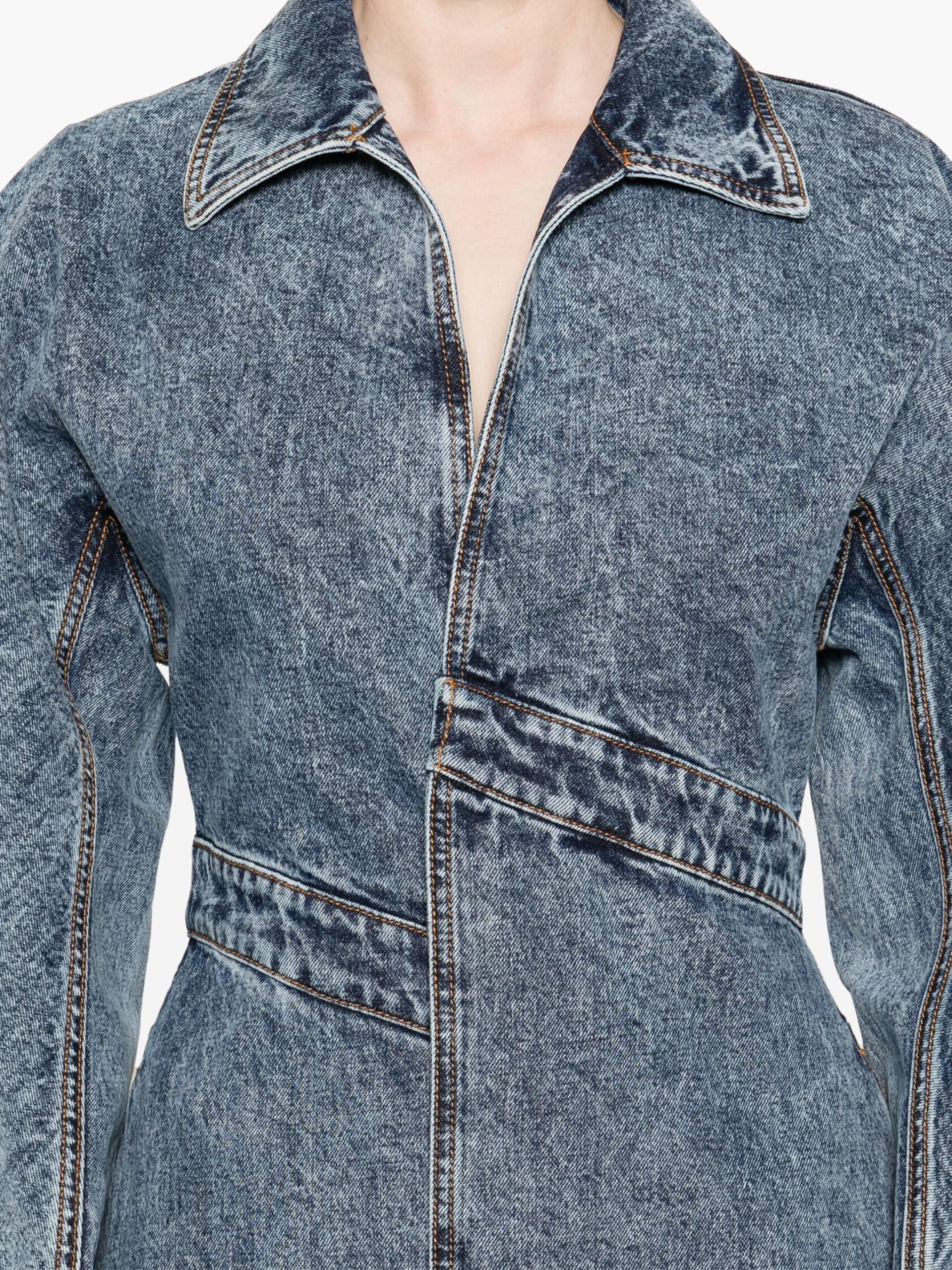 Spiral trench coat