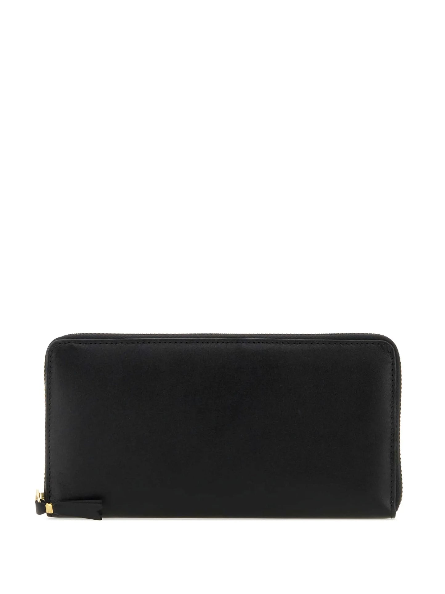 logo-embossed leather wallet